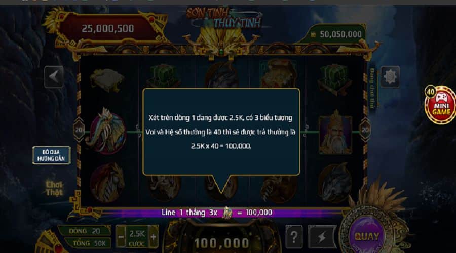 Khám phá những ưu điểm game Sơn Tinh Thuỷ Tinh đang sở hữu